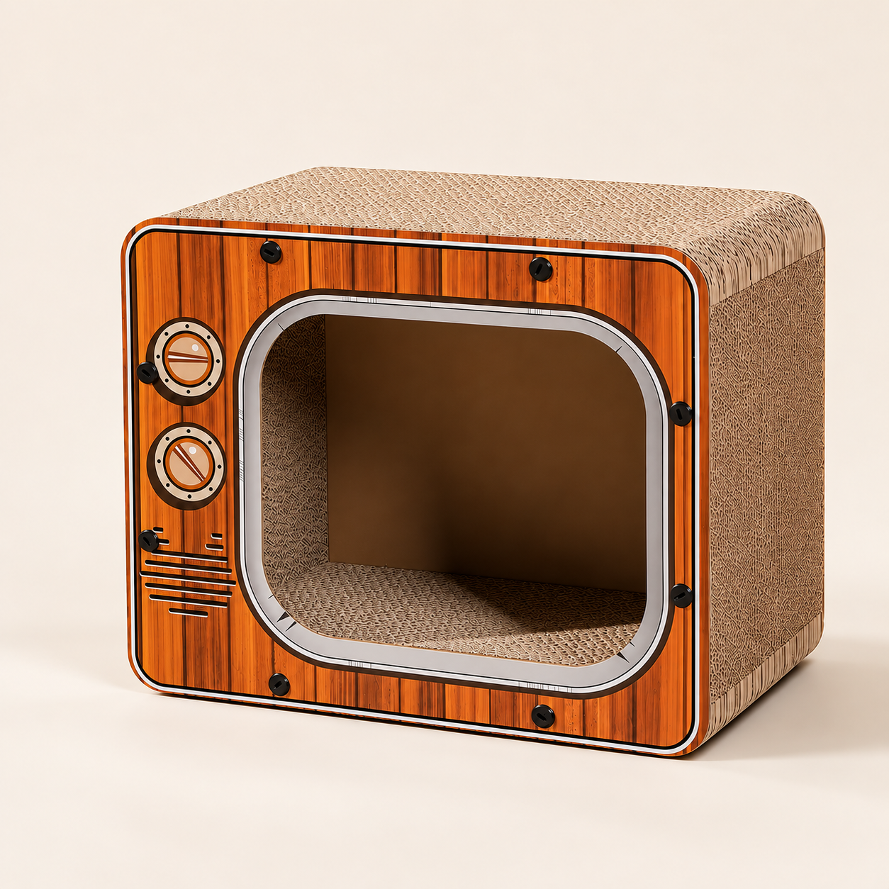 Retro TV Cat Scratcher